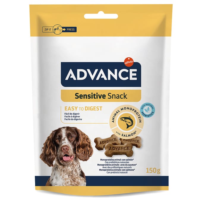 3x150g Advance Sensitive Hondensnacks