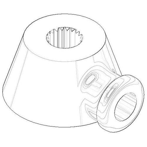 Dornbracht Madison Flair driver for changeover 091820011-00
