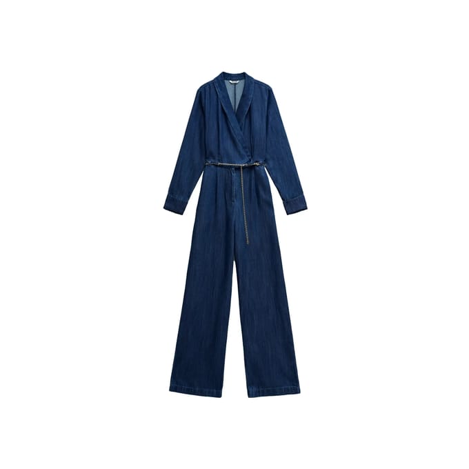 Wide Leg Jumpsuit Dames Salsa Jeans Lightdenim