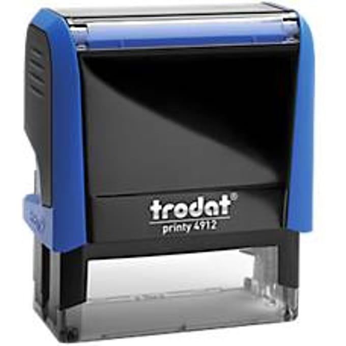 Adrestempel trodat® Printy 4912, blauw