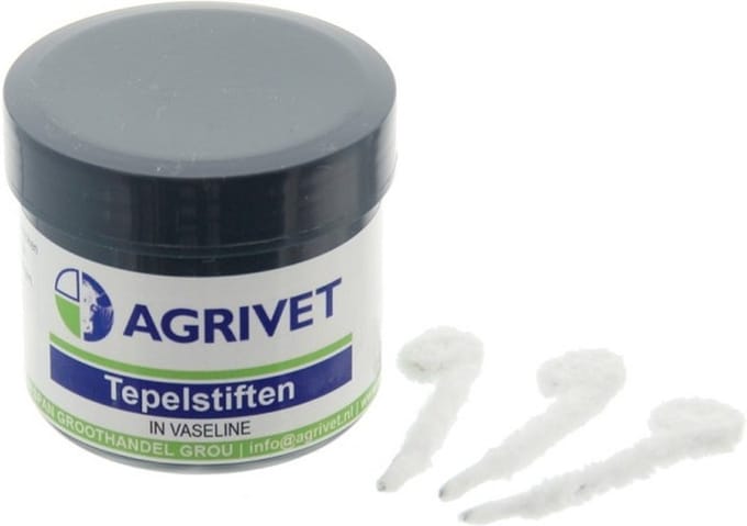 Agrivet Tepelstiften in vaseline 20st.