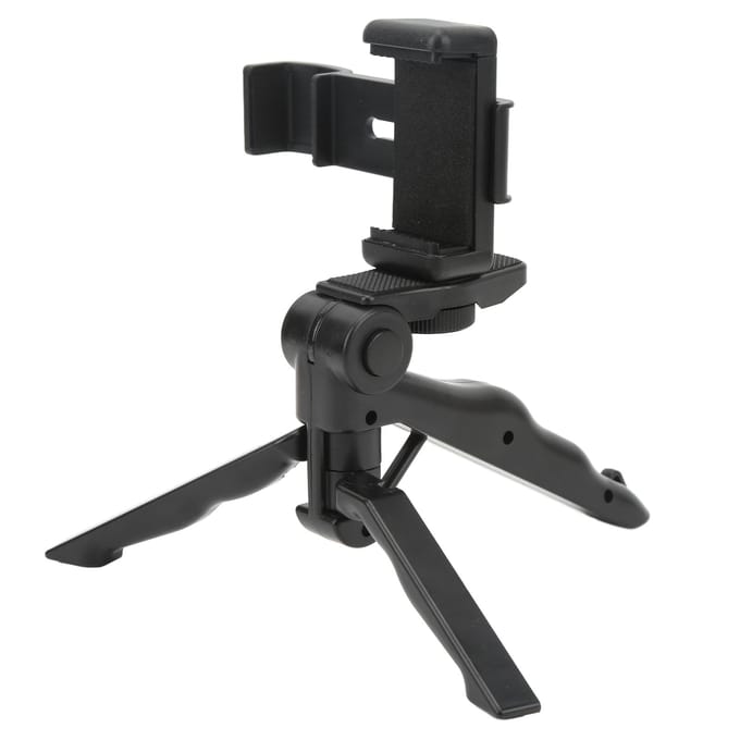 Selfie Tool Handheld Opvouwbaar ABS Draagbaar Statief Telefoonhouder voor DJI OSMO Pocket Pocket 2 black
