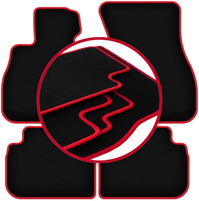 CARLUX-RED automatten voor: BMW 1 F40 hatchback (2019-)