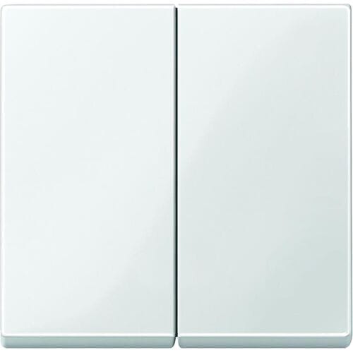 Schneider- Electric Schneider Electric Systeem-M schakelwip dubbel Glanzend wit