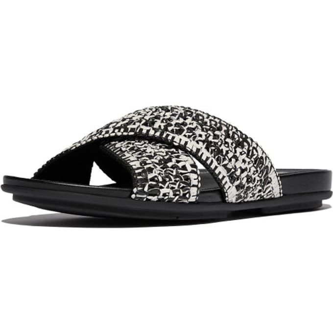 FitFlop Dames sandalen Gracie Woven Cross Slides JA8