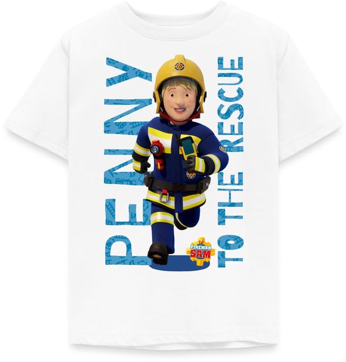 Brandweerman Sam™ Penny Te Hulp T-Shirt Kinderen