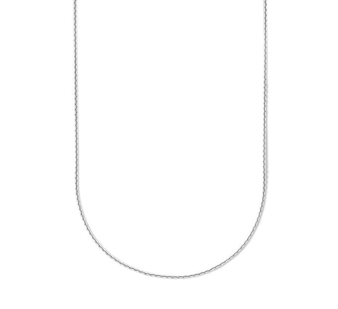 Zilver Gerhodineerde Collier anker gediamanteerd 1 1333562 42