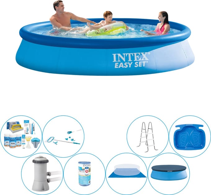 Zwembad Comfort Pakket -  Easy Set Rond 366x76 cm