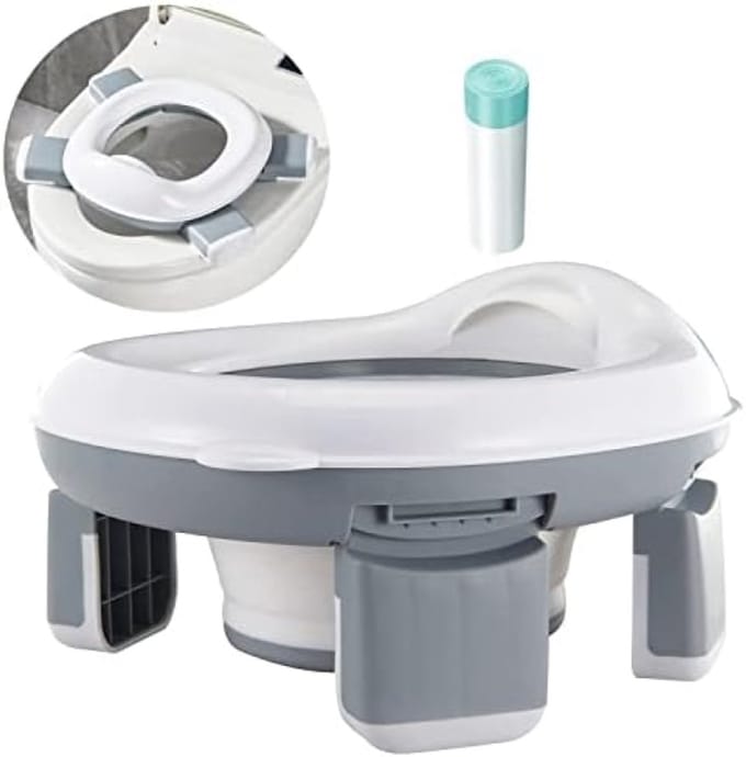 PromoHome Opvouwbaar Reistoilet voor Peuters - Compact en Veilig