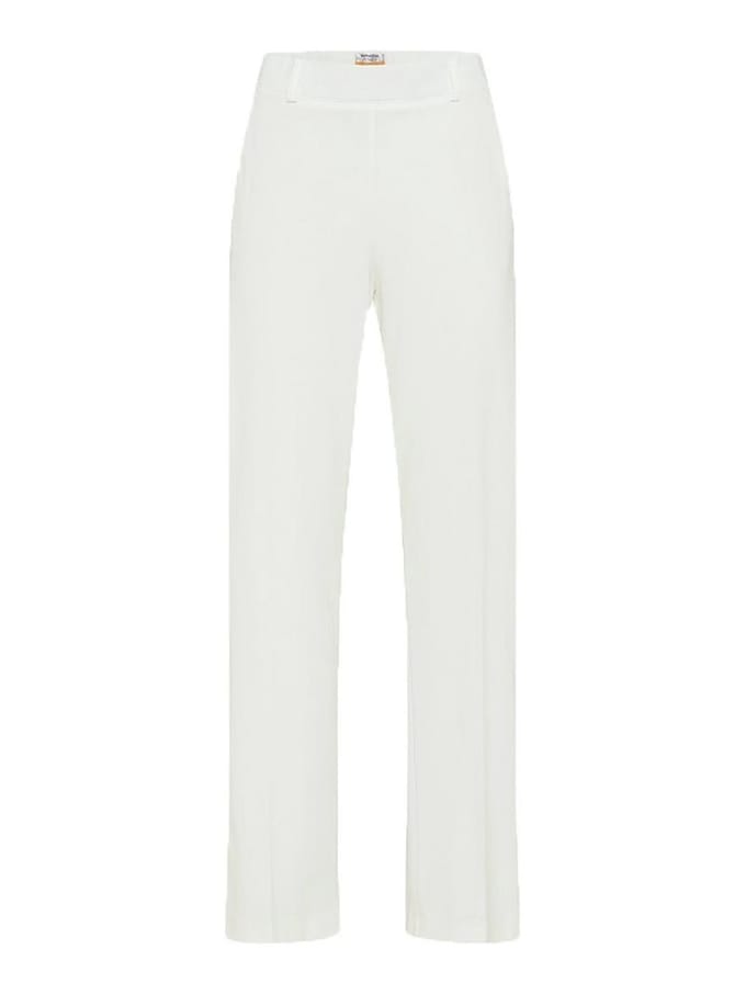 Wide Fit-broek Van Raphaela by Brax wit