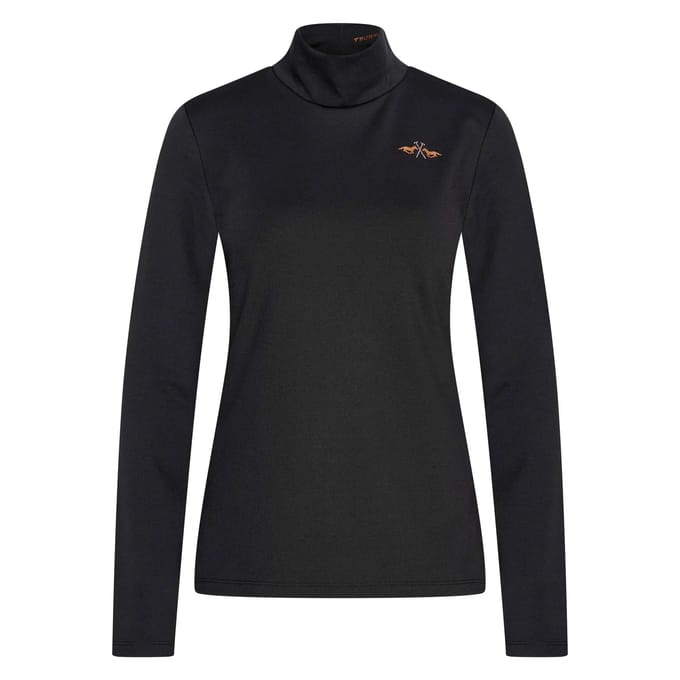Hv Polo - Turtleneck Hvpleanne - Black - 164