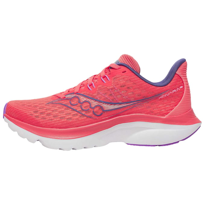 Saucony Kinvara 16 Koraal Dames Sneakers Roze Distel S11020-242 39 red
