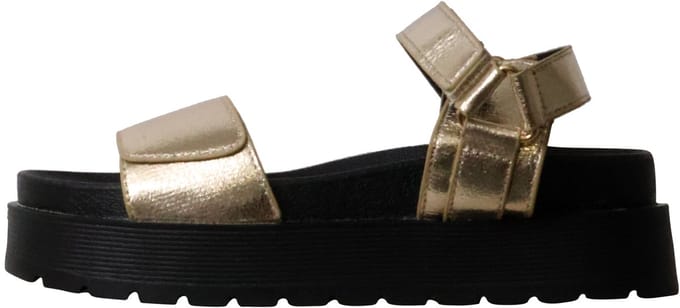 Joalice sandalen met sleehak en klittenband
