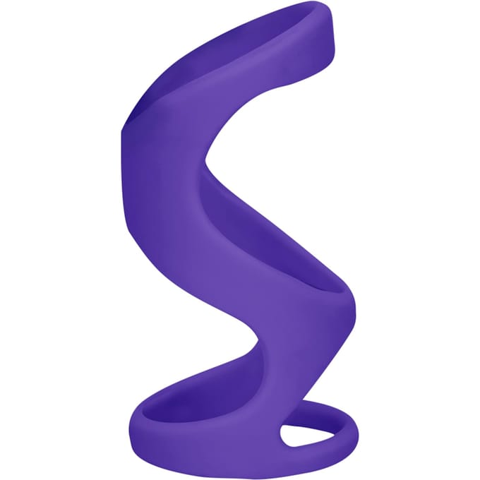 Silikonen huls met structuur, 7,5 cm