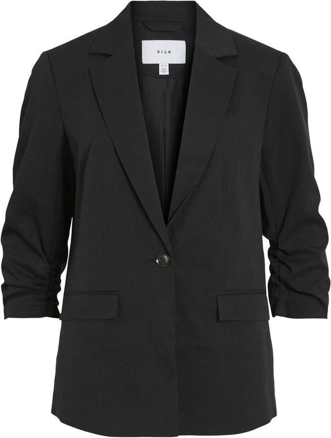 Vila Blazer Vitilde 3/4 Blazer - Noos 14115837 Black Beauty Dames Maat - W36