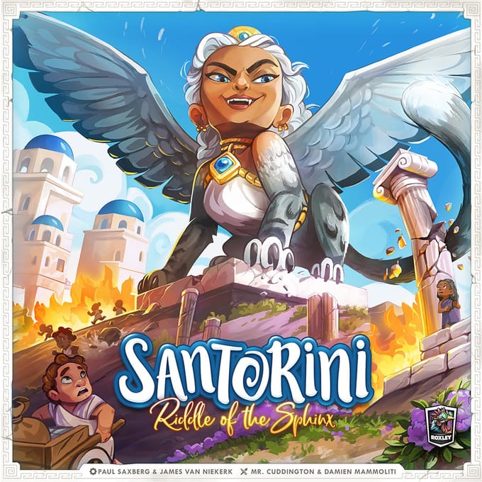 Santorini: The Riddle of the Sphinx Expansion - Uitbreiding - Engelstalig