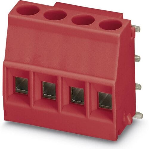 Phoenix Contact 2909413 Klemschroefblok 2.50 mm² Aantal polen 4 Rood 50 stuk(s) Package