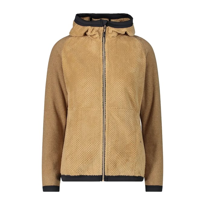 Dames fleece met capuchon CMP