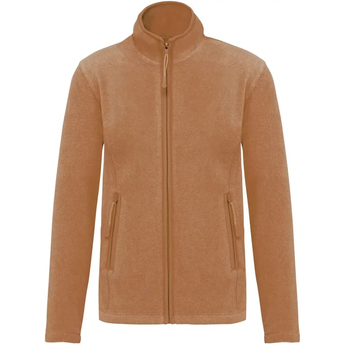Kariban Microfleece met rits dames K907 - Camel Heather - S
