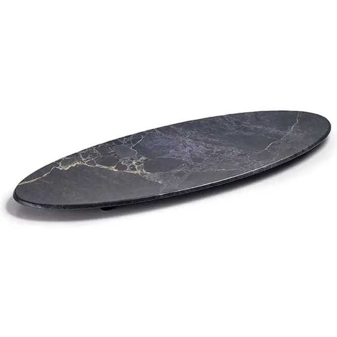 Ovaal melamine dienblad Lacor Stone