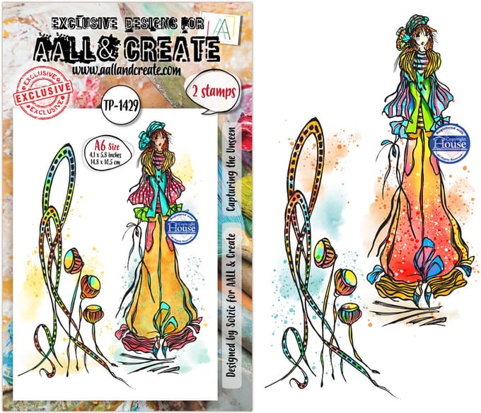 Aall & Create clearstamp A6 - Capturing the unseen