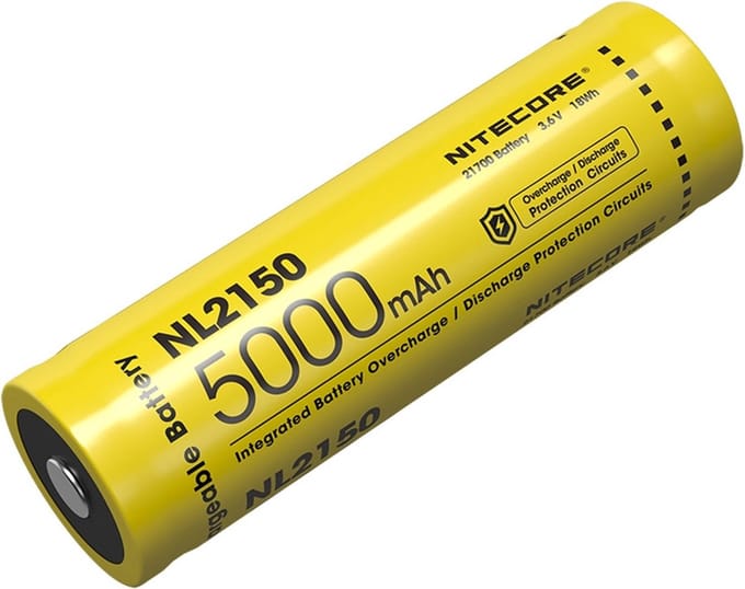 Nitecore NL2150DW Oplaadbare batterij 5000mAh voor R40 V2