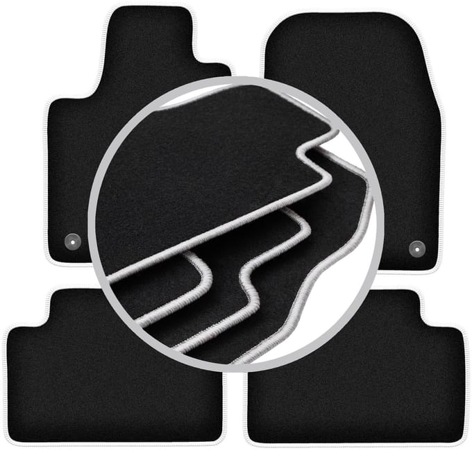 CARLUX-SILVER automatten voor: Dodge Durango III FL SUV (2013-2020)