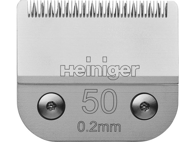 Heiniger Saphir Messenset nr. 50 – 0,2 mm scheerkop voor veterinair gebruik