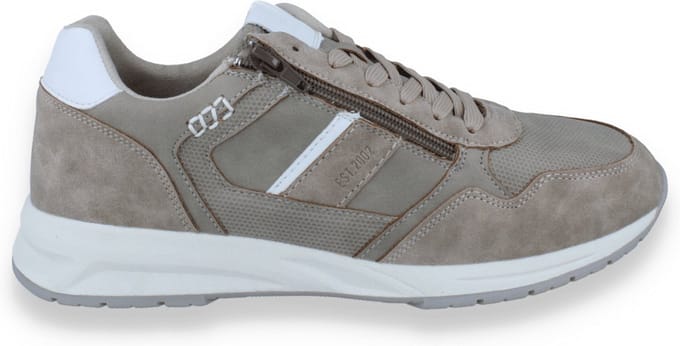Sj Lifestyle Heren Sneaker | Beige | Maat: 41