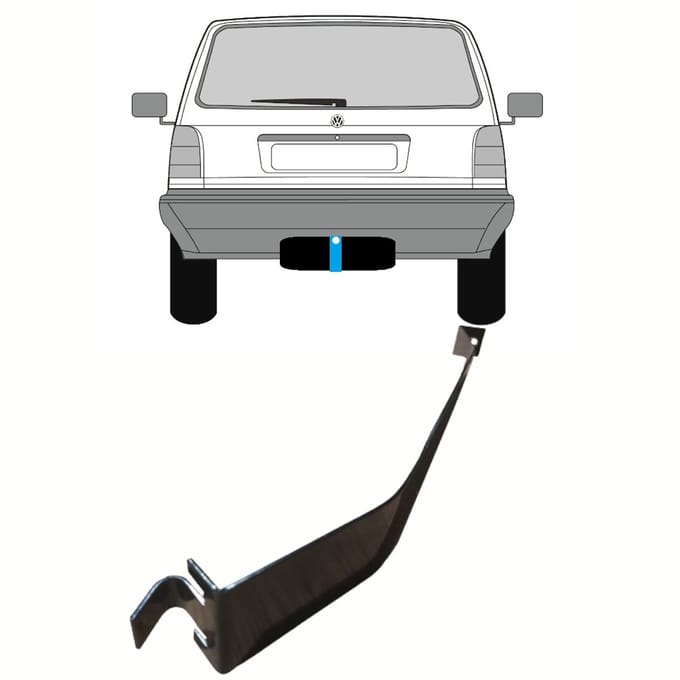 Brandstoftank klemmen voor Volkswagen Polo 1981-1994