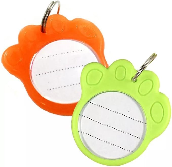 DIY Hondenpenning |Naamplaatje Hond|Identity tag| Set van 2 | Mix