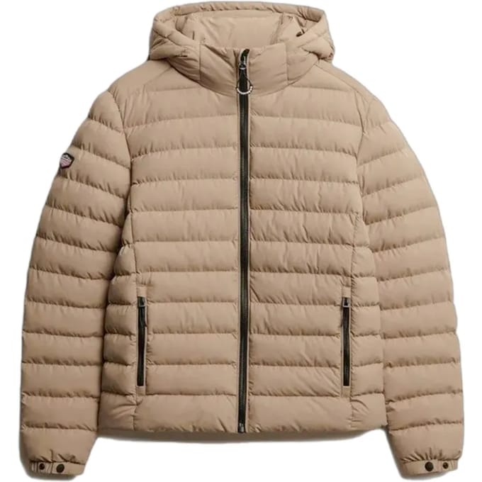 Superdry Hooded Fuji Padded Jas Heren - Maat L