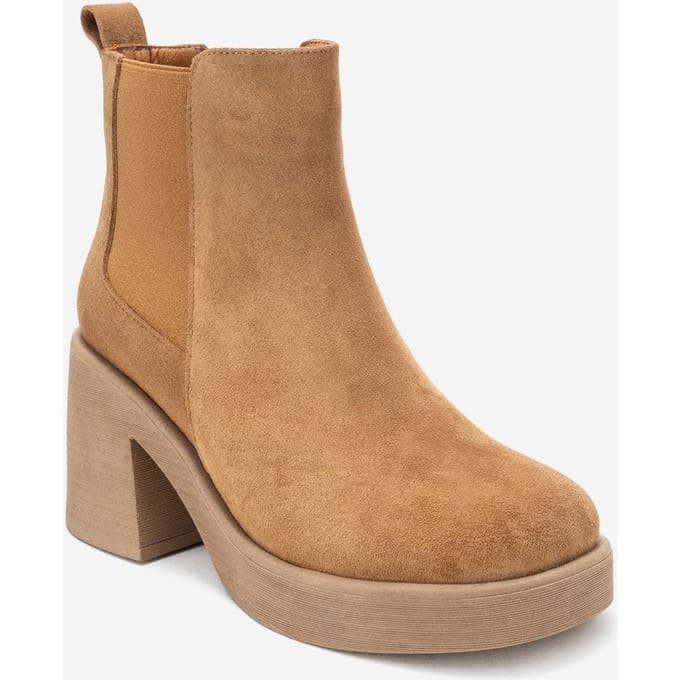 Lysa Leren Platform Laars