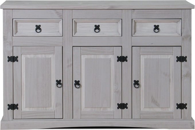 New Mexico dressoir 132 cm breed grijs