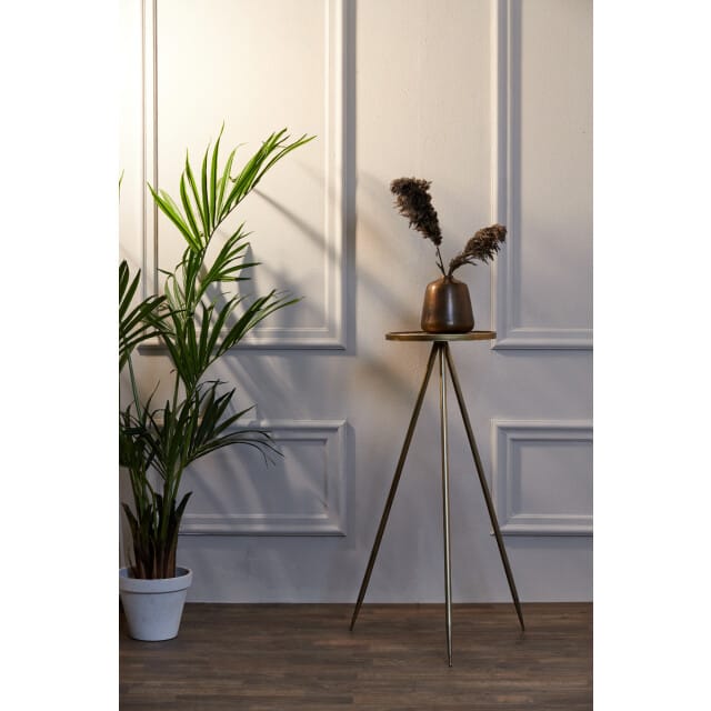 Light & Living Tafel Ø35x98,5 cm ENVIRA antiek goud