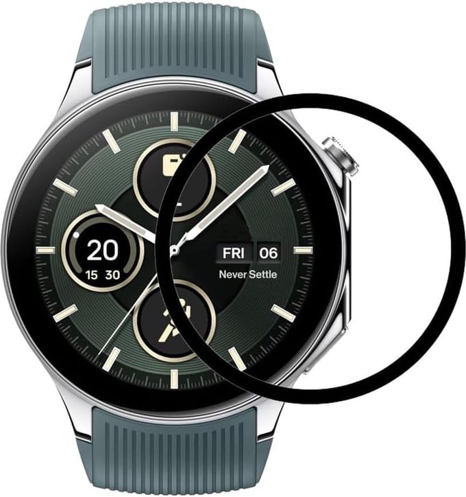 Strap-it Screen protector PMMA - geschikt voor de OnePlus Watch 2