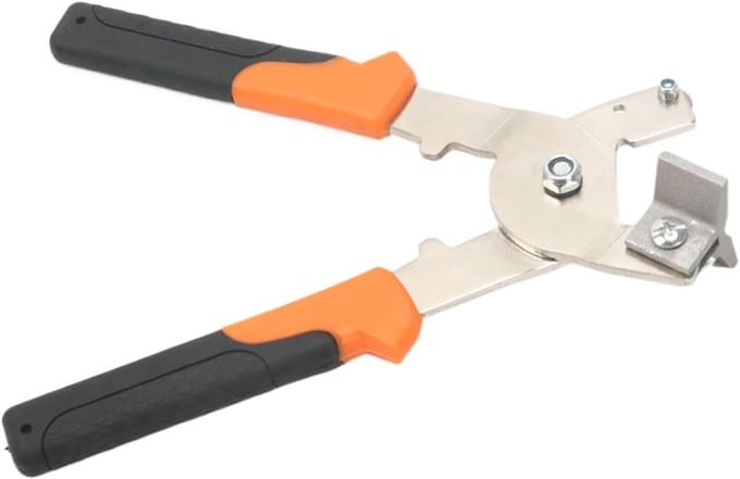 Tegeltang - Glasnijder Mozaïek - Precisie Snijden - Ergonomisch Ontwerp - 21 cm Lengte - Metaal