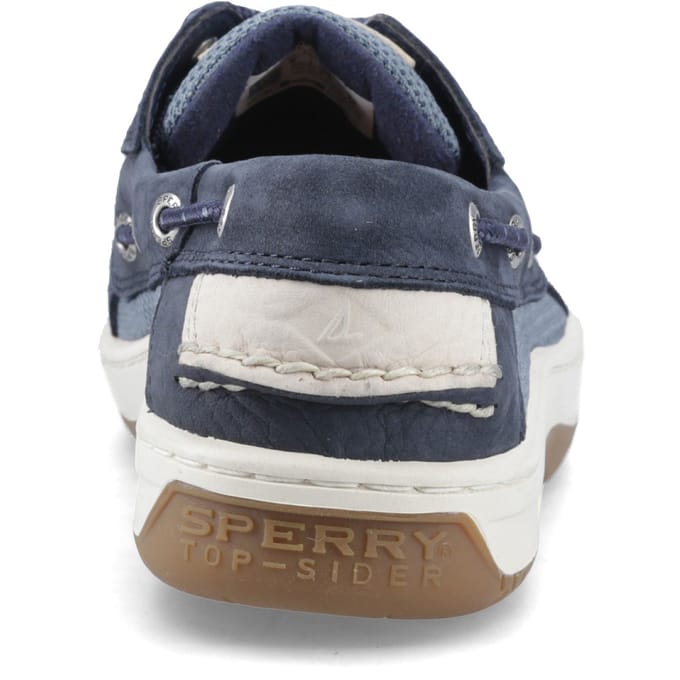 Sperry Billfish 3 Oog Leren Heren Marineblauwe Bootsschoenen