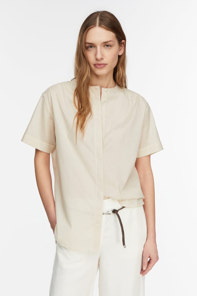 Comma  Blouses Beige Maat: 40 | Blouses Outlet | Dames | Beige
