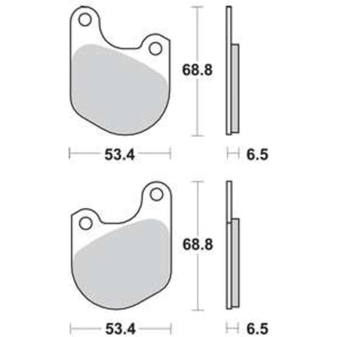 Remblokset TRW MCB511