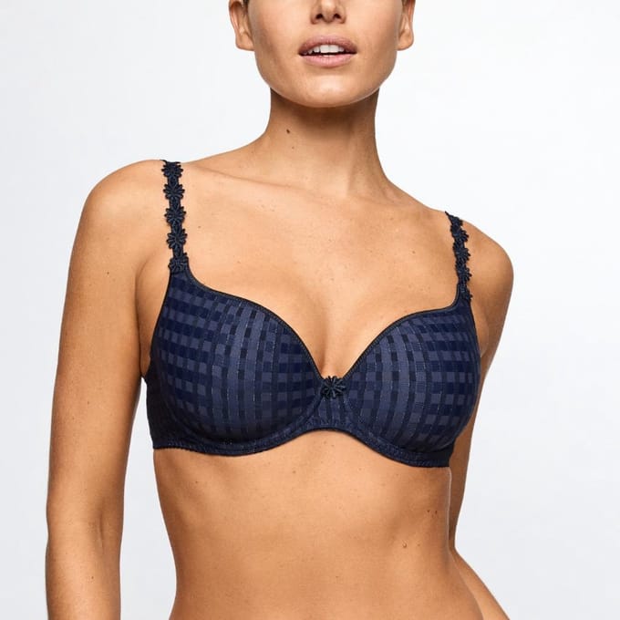 Marie Jo Avero Voorgevormde Beugel Bh Hartvorm 0200416 Velvet Blue - maat EU 80A / FR 95A
