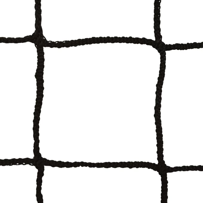 Paar handbalnetten PP gevlochten 4mm simpele maas 100 Sporti