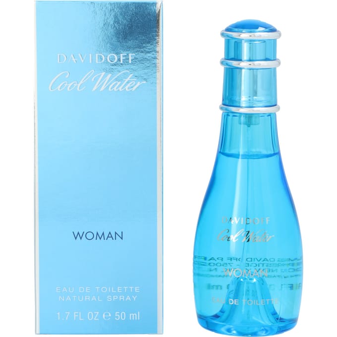 Davidoff Cool Water Woman Eau de Toilette Spray Damesparfum Dames 50 ml