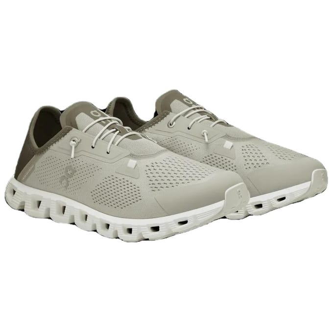 ON Cloud 5 Coast Craie Olive Baskets Homme Vert 3MD10532821 43 gray