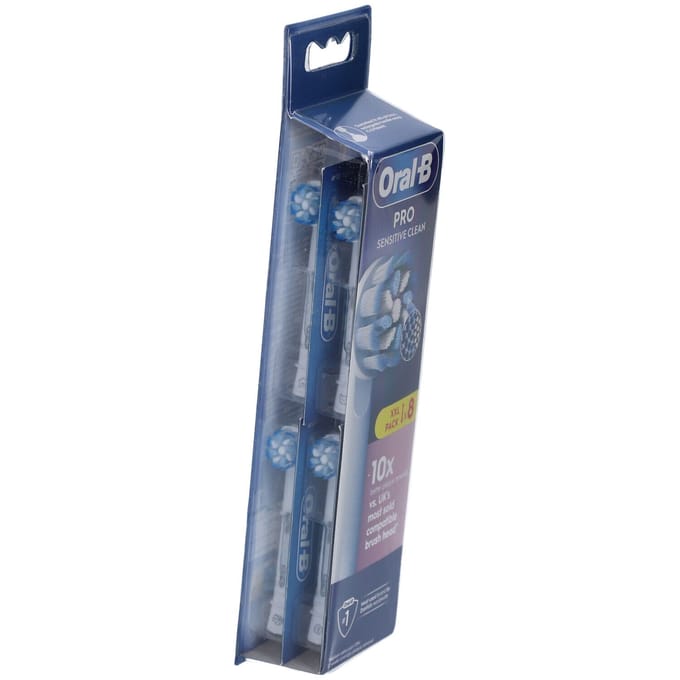 OralB Refill Sensitive Clean Xf Opzetborstels 8 Tandenborstel