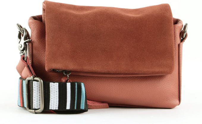 FREDsBRUDER Leren Schoudertas Alerassa Crossbody Light Rust Terracotta