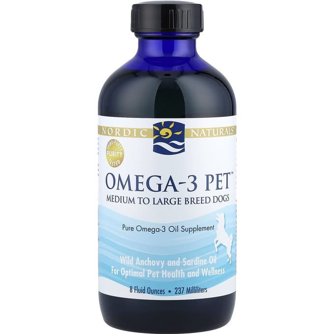 Omega-3 Pet, Middelgrote tot Grote Honden, 237 ml (8 fl oz)