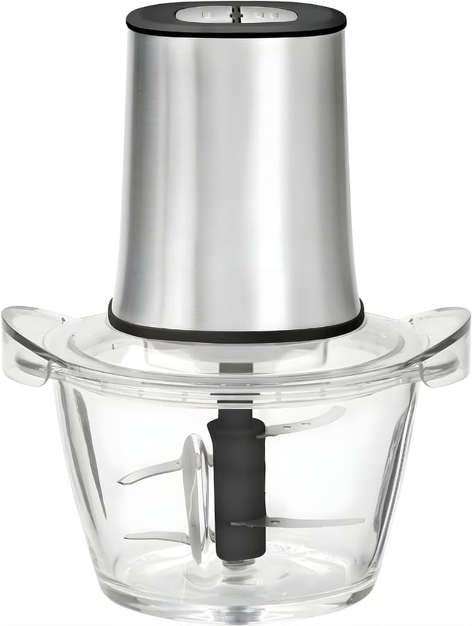 AHD® Hakmolen - Hakmolen Electrisch - Hakmolens - Zilver - 10cm x 10cm x 10cm