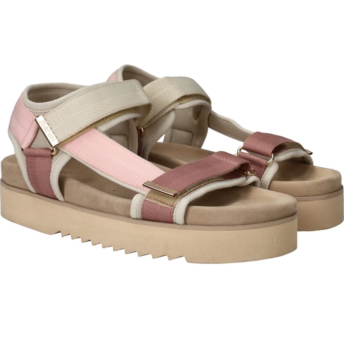Maruti Beau Textile Dames Sandalen - Roze - 40