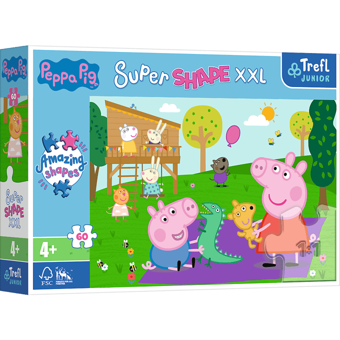 Trefl Trefl 60XXL - Spelen met mijn broertje / Peppa Pig_FSC.